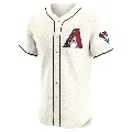 Men's Arizona Diamondbacks ＃16 Grae Kessinger Cream Elite Home Jersey