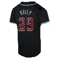 Men's Arizona Diamondbacks ＃29 Merrill Kelly Black Limited Alternate Jersey