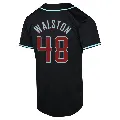 Men's Arizona Diamondbacks ＃48 Blake Walston Black Limited Alternate Jersey