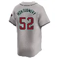 Men's Arizona Diamondbacks ＃52 Jordan Montgomery Gray Limited Away Jersey