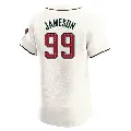Men's Arizona Diamondbacks ＃99 Drey Jameson Cream Elite Home Jersey