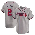 Men's Atlanta Braves ＃2 Nick Allen Gray Limited Away Jersey