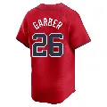 Men's Atlanta Braves ＃26 Gene Garber Red Limited Alternate Jersey