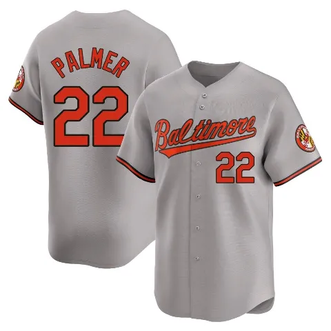 Men's Baltimore Orioles ＃22 Jim Palmer Gray Limited Road Jersey