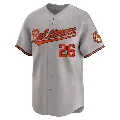 Men's Baltimore Orioles ＃26 Emmanuel Rivera Gray Limited Road Jersey