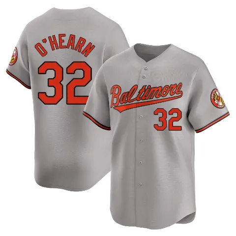 Men's Baltimore Orioles ＃32 Ryan O'Hearn Gray Limited Road Jersey