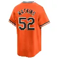 Men's Baltimore Orioles ＃52 Spenser Watkins Orange Limited Cooperstown Collection Jersey