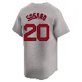 Men's Boston Red Sox ＃20 Nick Sogard Gray Limited Away Jersey