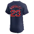 Men's Boston Red Sox ＃23 Romy Gonzalez Navy Elite Alternate Jersey