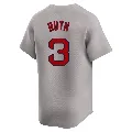Men's Boston Red Sox ＃3 Babe Ruth Gray Limited Away Jersey