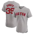 Men's Boston Red Sox ＃39 Christian Arroyo Gray Elite Road Jersey