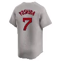 Men's Boston Red Sox ＃7 Masataka Yoshida Gray Limited Away Jersey