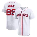 Men's Boston Red Sox ＃89 Tanner Houck White Elite Home Jersey