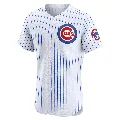 Men's Chicago Cubs ＃36 Jordan Wicks White Elite Home Jersey