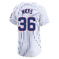 Men's Chicago Cubs ＃36 Jordan Wicks White Elite Home Jersey
