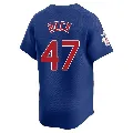 Men's Chicago Cubs ＃47 Rod Beck Royal Limited Alternate Jersey