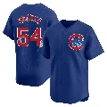 Men's Chicago Cubs ＃54 Colten Brewer Royal Limited Alternate Jersey