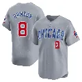 Men's Chicago Cubs ＃8 Andre Dawson Gray Limited Road Jersey
