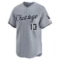 Men's Chicago White Sox ＃13 Ozzie Guillen Gray Limited Road Jersey