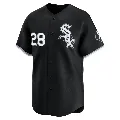 Men's Chicago White Sox ＃28 Leury Garcia Black Limited Alternate Jersey