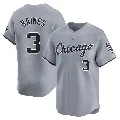 Men's Chicago White Sox ＃3 Harold Baines Gray Limited Road Jersey