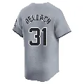 Men's Chicago White Sox ＃31 Zach DeLoach Gray Limited Road Jersey