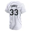 Men's Chicago White Sox ＃33 Drew Thorpe White Elite Home Jersey