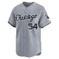 Men's Chicago White Sox ＃54 Martin Perez Gray Limited Road Jersey