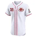 Men's Cincinnati Reds ＃33 Christian Encarnacion-Strand White Elite Home Jersey