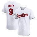 Men's Cleveland Guardians ＃9 Rico Carty White Elite Home Jersey