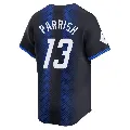 Men's Detroit Tigers ＃13 Lance Parrish Blue Limited 2024 City Connect Jersey