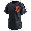 Men's Detroit Tigers ＃25 Norm Cash Navy Limited Alternate Jersey