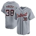 Men's Detroit Tigers ＃38 Michael Pineda Gray Limited Road Jersey