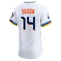 Men's Houston Astros ＃14 Mauricio Dubon White Elite 2025 City Connect Jersey