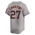 Men's Houston Astros ＃17 Victor Caratini Gray Limited Away Jersey