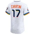 Men's Houston Astros ＃17 Victor Caratini White Elite 2025 City Connect Jersey