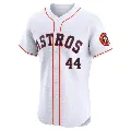 Men's Houston Astros ＃44 Roy Oswalt White Elite Home Jersey