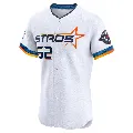 Men's Houston Astros ＃52 Bryan Abreu White Elite 2025 City Connect Jersey