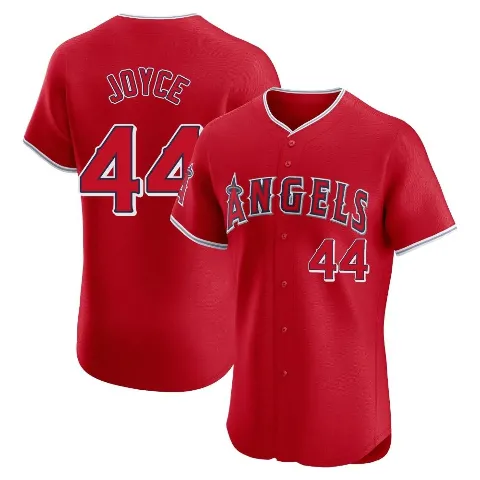 Men's Los Angeles Angels ＃44 Ben Joyce Red Elite Alternate Jersey