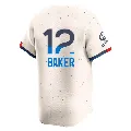 Men's Los Angeles Dodgers ＃12 Dusty Baker Cream Limited 2024 City Connect Jersey