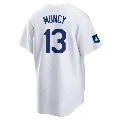 Men's Los Angeles Dodgers ＃13 Max Muncy White Replica 2024 World Tour Seoul Series Home Jersey