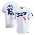 Men's Los Angeles Dodgers ＃16 Paul Loduca White Limited 2024 World Tour Seoul Series Home Jersey