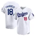 Men's Los Angeles Dodgers ＃18 Yoshinobu Yamamoto White Limited 2024 World Tour Seoul Series Home Jersey