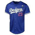 Men's Los Angeles Dodgers ＃23 Kirk Gibson Royal Limited Alternate 2024 World Series Jersey