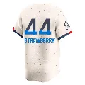 Men's Los Angeles Dodgers ＃44 Darryl Strawberry Cream Limited 2024 City Connect Jersey