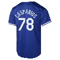 Men's Los Angeles Dodgers ＃78 Ben Casparius Royal Limited Alternate Jersey