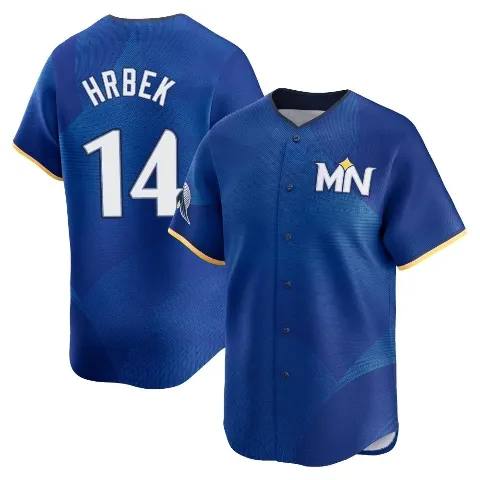 Men's Minnesota Twins ＃14 Kent Hrbek Royal Limited 2024 City Connect Jersey