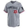 Men's Minnesota Twins ＃23 Royce Lewis Gray Limited Road Jersey