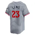 Men's Minnesota Twins ＃23 Royce Lewis Gray Limited Road Jersey