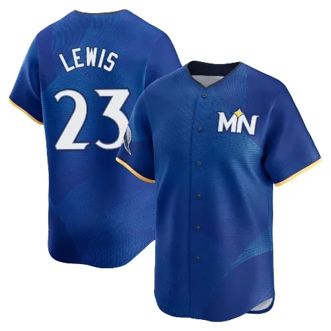 Men's Minnesota Twins ＃23 Royce Lewis Royal Limited 2024 City Connect Jersey